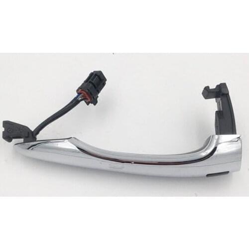 Geunine Exterior Outside Door Handle Chrome Keyless entry with button for kia Sportage 2011 2012 2013 2014 2015