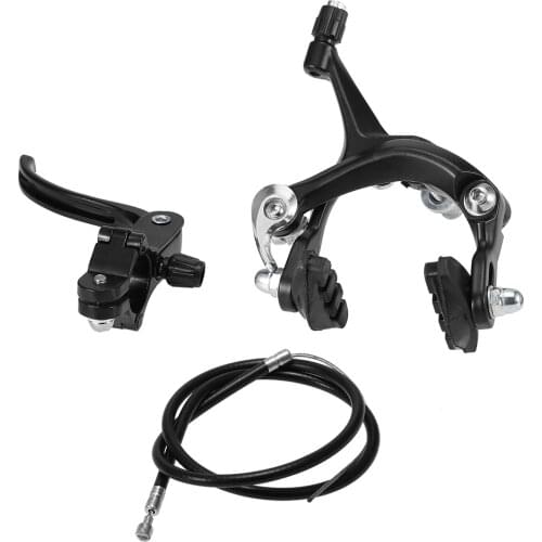 Bike Brake Kit Front / Rear Fixie Road Bike Cruiser Brake Set Bike Bicycle Caliper Brake Kit Side Pull Brake Set