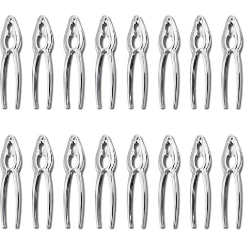 Crab Crackers and Tools, 16 Pieces Lobster Crackers Crab Crackers Sets Seafood Tools Set Nut Crackers Tools