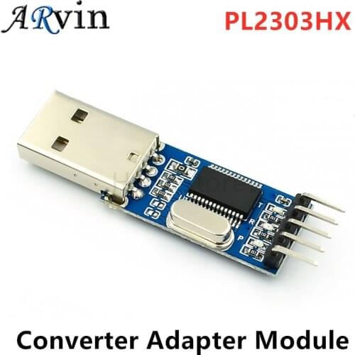 PL2303 USB To RS232 TTL Converter Adapter Module PL2303HX STC Microcontroller Brush Machine Board