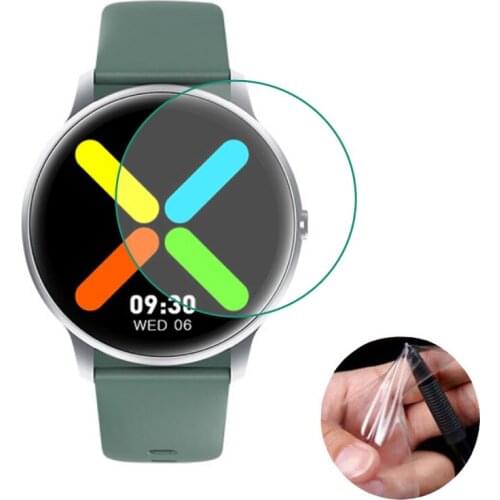 5pcs Soft TPU Clear Protective Film Smartwatch Guard For Xiaomi IMILAB KW66 Smart Sport Watch Screen Protector Cover Protection