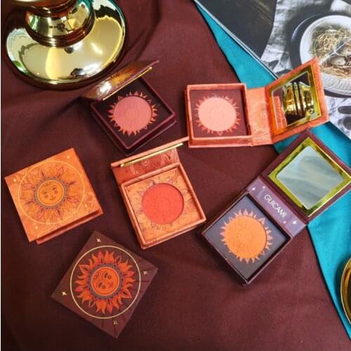 Face Blusher Palette Rouge Makeup Cheek Blusher Palette Waterproof Long Lasting Natural Face Blush Contour Palette Highlighter