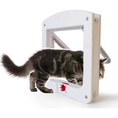 Pet Door Opening Is Suitable for Small Animals To Enter and Exit Freely Controllable Dog Door Plastic Embolization Cat Door