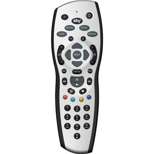 Remote Control Replacement for SKY Plus HD Box 2018 REV 9f TV Wireless Remote Control Powerd by 2 X AA Batteries