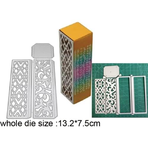 Craft metal cutting dies cut die mold 3D Box Case decoration Scrapbooking dies paper craft knife mould blade punch stencils dies