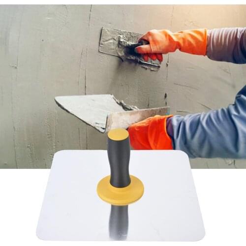 Hot Aluminium Finishing Craftsman Construction Trowel Mortar Board Plastering Tool Paint Holder With Lightweight Handle Holder