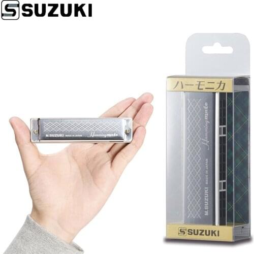 Suzuki SU-13M-C Humming Mate Deluxe Tremolo 13 Hole Diatonic Harmonica , Key of C