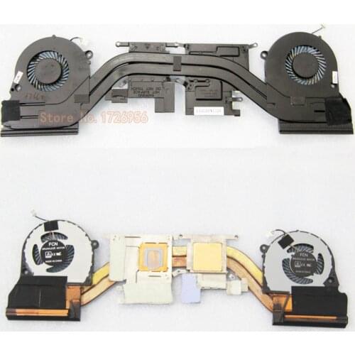 Original For Dell Inspiron 15 7577 Heatsink Fan 2JJCP 02JJCP Full Tested
