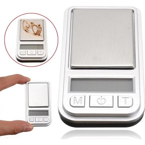 1pc 2 Types Stainless Steel Plastic Small Mini Digital Pocket Scale Electronic LCD Weighing 0.01g Measuring Tools