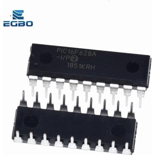 1 PCS PIC16F628A-I/P DIP-18 PIC16F628A PIC16F628 16F628 Flash-Based, 8-Bit CMOS Microcontrollers