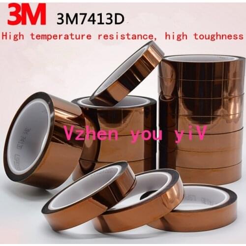 1pcs/High temperature insulating tape of 3M7413D high temperature tape 33meter long