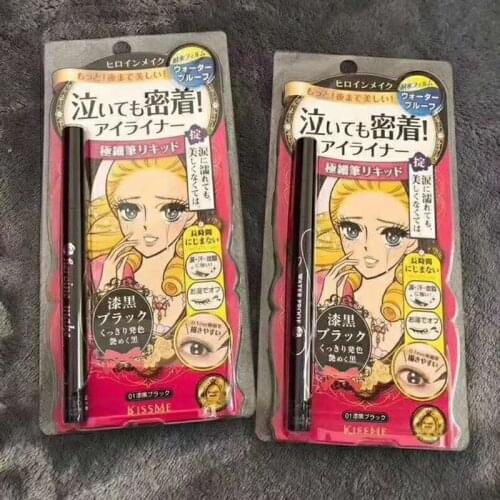 1 Pcs Makeup Tools Liquid Eyeliner Ultra Slim 0.1mm Waterproof Smudgeproof Smooth Eyeliner Pen Cosmetic For Girl Ma