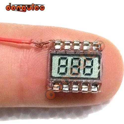 10PIN TN Positive 3-Digits Segment LCD Panel 3.0V Digital Tube Display