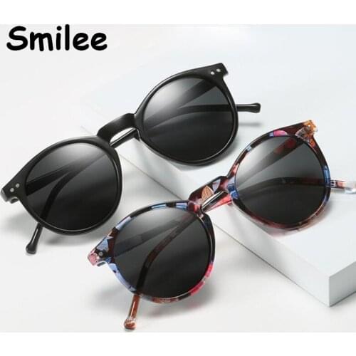 2021 Classic Black Round Polarized Sunglasses Women Luxury Brand Designer Retro Driving Shades Male Female Anti Glare Glasses