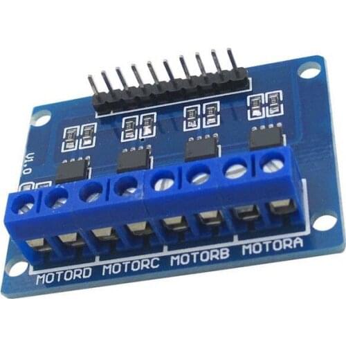 HG7881 4-Channel DC Stepper Motor Driver Controller Board for Arduino NEW