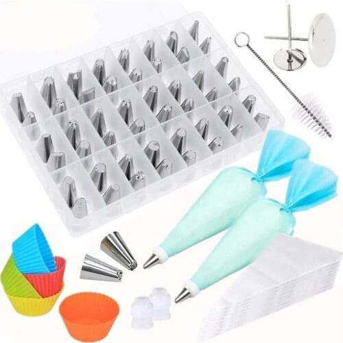 73 PCS Plastic Cake Turntable Rotating Anti-skid Cake Decorating Turntable Cake Rotary Table Round Cake Stand Kitchen Baking