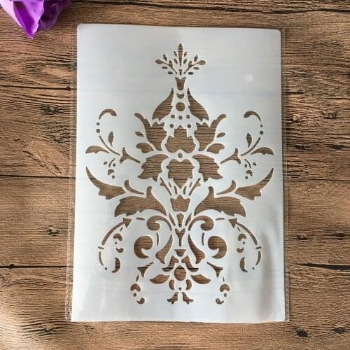 A4 DIY Stencils Wall Painting Scrapbook Coloring Embossing Album Decorative Paper Card Template,wall cake mandala stencils