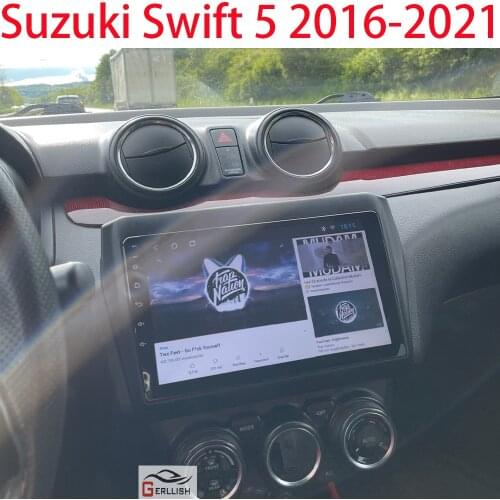 For Suzuki Swift 5 2016 - 2021 DVD GPS Android Auto Autoradio Car Stereo Play Carplay 1 Din Radios Bluetooth Central Multimida