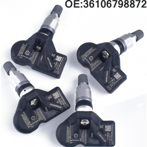 4 PCS car tpms Tire Pressure Monitor/Warning System Sensor for BMW F07 F10 F11 FOR BMW 5 520i 525i 540i 525i