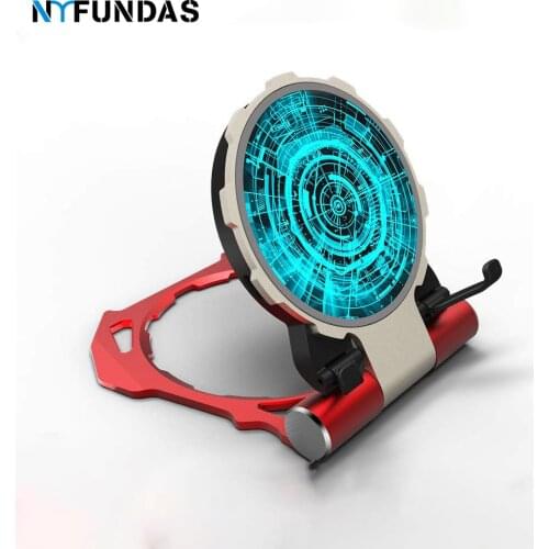 NYFundas Metal Glass stand wireless charger for samsung note 9 8 s9 s8 + fast charging for iphone XS MAX XR 8 plus X pad station