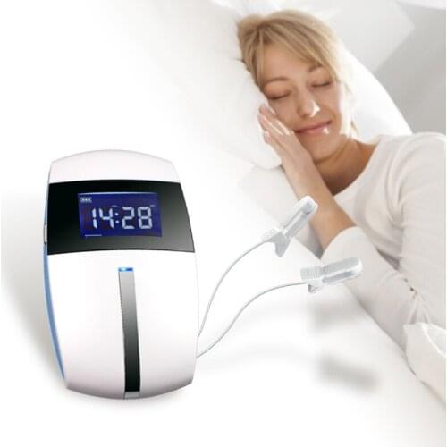 Household CES Insomia Seelp Aid Device Cranial Electrotherapy Stimulation Headband Rhinestone Brain Machine for Anxiety