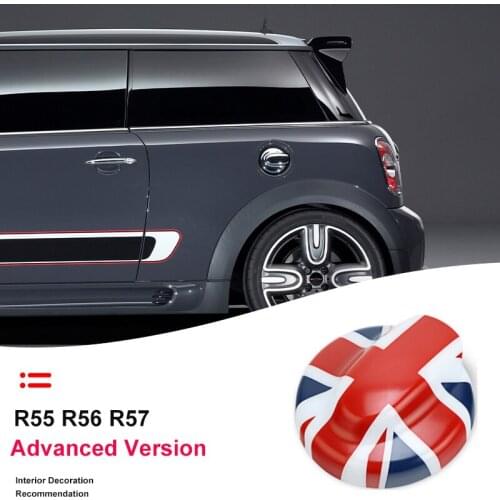 Car Fuel Tank Cap Cover Shell Case Housing Sticker For Mini Cooper S One JCW Hatchback Clubman R55 R56 R57 Car Accessorie