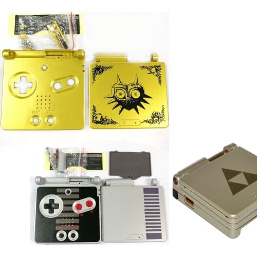10pcs 3 color available For G B A SP For Game boy Housing Case Cover Replacement Full Shell For Advance SP
