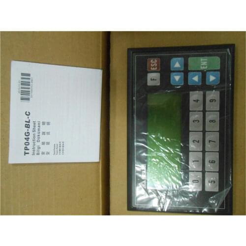 Delta 4.1 inch Text Panel HMI TP04G-BL-C 4.1" Touch Screen HMI 192*64 STN-LCD Monochromatic Display Panel