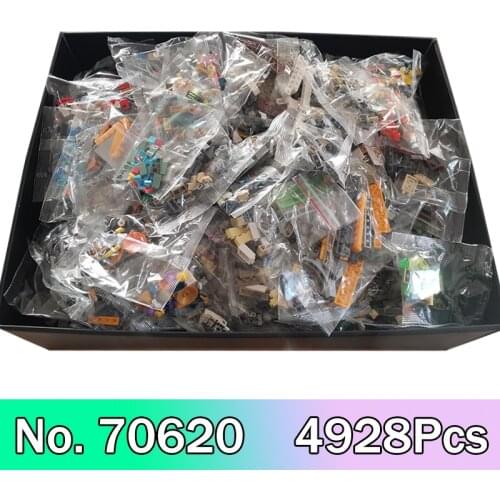 In Stock 06066 4932PCS Movie Series 70620 Ninja City Building Blocks Bricks Education Toys Kids Gifts Present