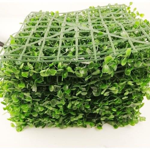 Artificial Turf Artificial Grass Mat Pet Food Mat 9.8"x9.8" Plastic Fish Tank Fake Grass Lawn Micro Landscape
