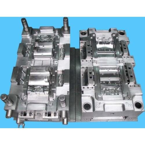 ABS electronic plastic products with double-shot mold and plastic injection mold in shengzheng China