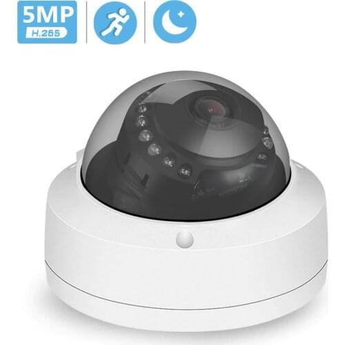 BESDER H.265 5MP 3MP 2MP IP Camera Vandal-proof CCTV Dome Camera XMEye CMS Video Surveillance Motion Sensor Camera PoE RTSP FTP