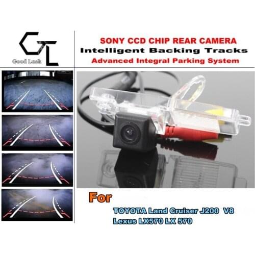 Dynamic Path / HD CCD Night Vision / Car Rear Camera / Reverse Camera For TOYOTA Land Cruiser J200 V8 For Lexus LX570 LX 570