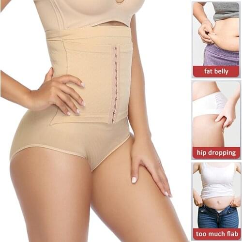 Women Waist Trainer Corset High Waist Body Shaper Tummy Control Panties Butt Lifter Shapewear Slimming Underwear