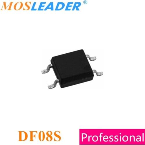 Mosleader DF08S SOP4 1500pcs DF08SA 1A 800V 1000V 1KV Made in China High quality