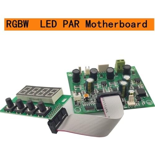 RGBW DC 12-36V constant current motherboard, 54X3W / 18X12W / 24X12W LED PAR motherboard, 4 / 8CH