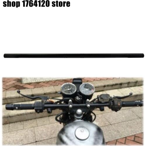 Stralght 7/8" 22MM Motorcycle Handlebar Flat Drag Bars Handle Bar Black Universal For Harley For Honda For Suzuki