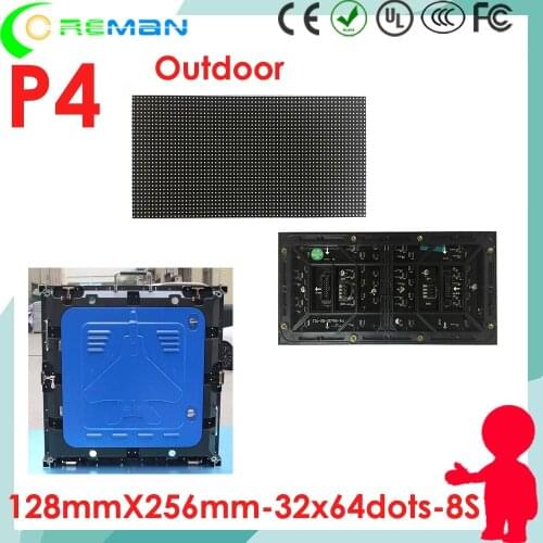 Star product hot selling p4 led sign xxx moves p4 led modul 32x64 128x256mm , Shenzhen China Factory led module p4 outdoor 32x64