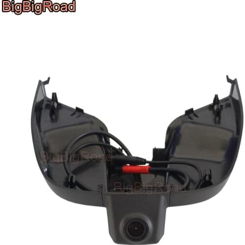 BigBigRoad Car wifi DVR Video Recorder Dash Camera FHD 1080P Wide Angle For Ford Focus Top Version 2018 2019