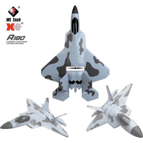 WLTOYS A180 RC Aircraft 2.4G Glider plane aircraft Brushless Motor 3D/6G Gyroscope camouflage 200m remote control toy gift