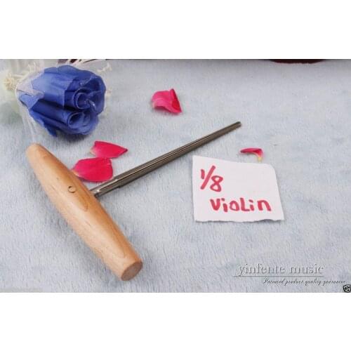 Yinfente 1/8 Violin steel Peg & end pin hole reamer Carpentry tools violin tools, Violin making tools#727