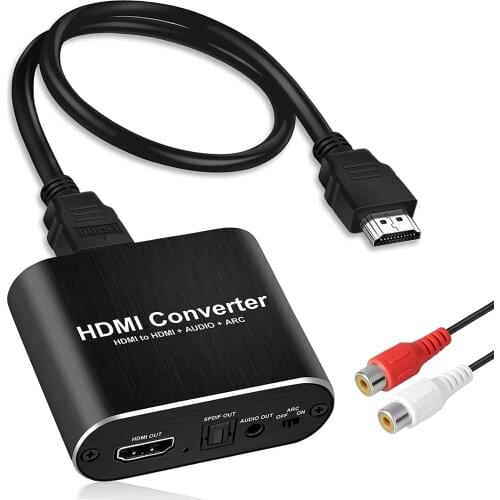 4K@60Hz HDMI-compatible Audio Extractor 5.1 extractor HD splitterTo Audio Extractor Optical TOSLINK SPDIF