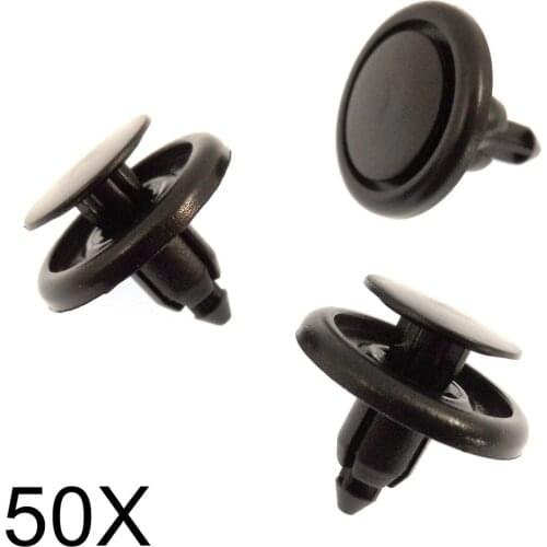 50x New Front Fender Liner Clip Hood Bumper Retainer For Toyota 90467-07166 B15