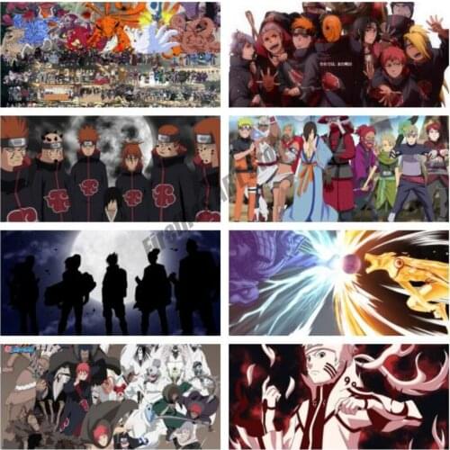 5D DIY Diamond Painting Cross Stitch Kits Ninja Cartoon Anime Mosaic Diamond Embroidery Full Square Drill Home Decoration