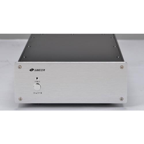 280*95*308MM DAC-2075 all-aluminum power amplifier small chassis DAC decoder chassis shell tube power amplifier box
