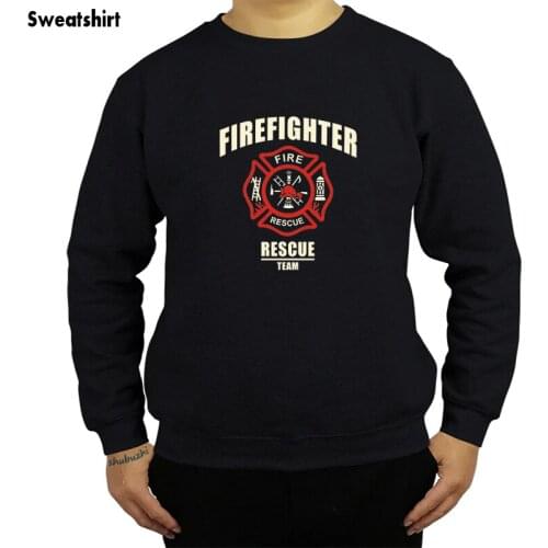 Rescue Point Firefighter Fireman hoodie cotton men hoodies bigger size male brand sweatshirt sbz8149