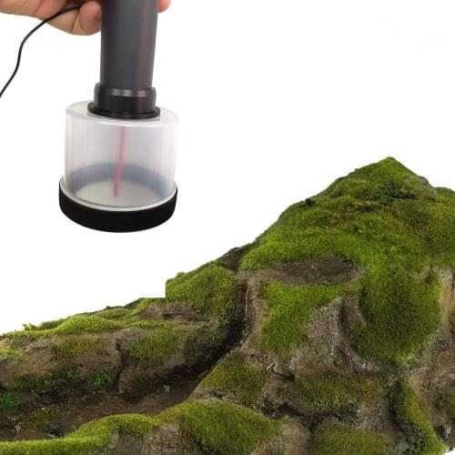 ABS Mini Static Grass Flocking Applicator with Antiskid Handle for DIY Scenic Modelling Sand Table