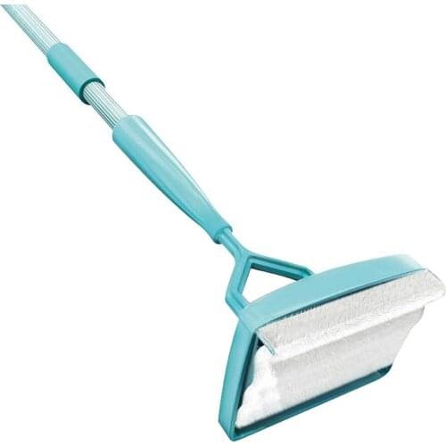 Multifunctional retractable high-rise cleaning glass sponge mop dust removal brush
