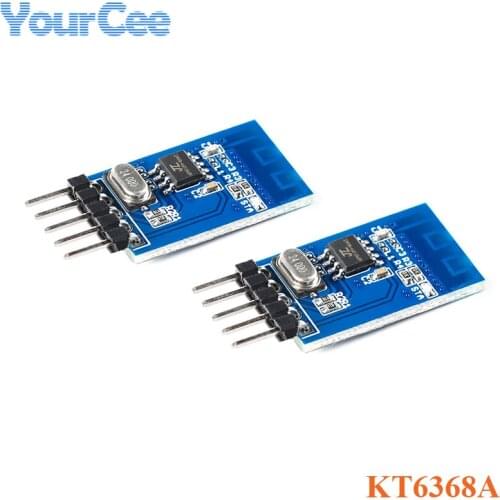 2pcs KT6368A Dual Mode BLE Bluetooth Transparent Transmission Module Serial Port Data Communication Module Bluetooth 5.1/2.1SPP