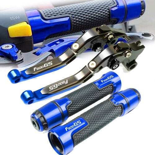 Motorcycle Accessories Folding Brakes Clutch Levers Handle Grips End For BMW F800GS F800 GS 2008-2016 2009 2010 2011 2012 2013